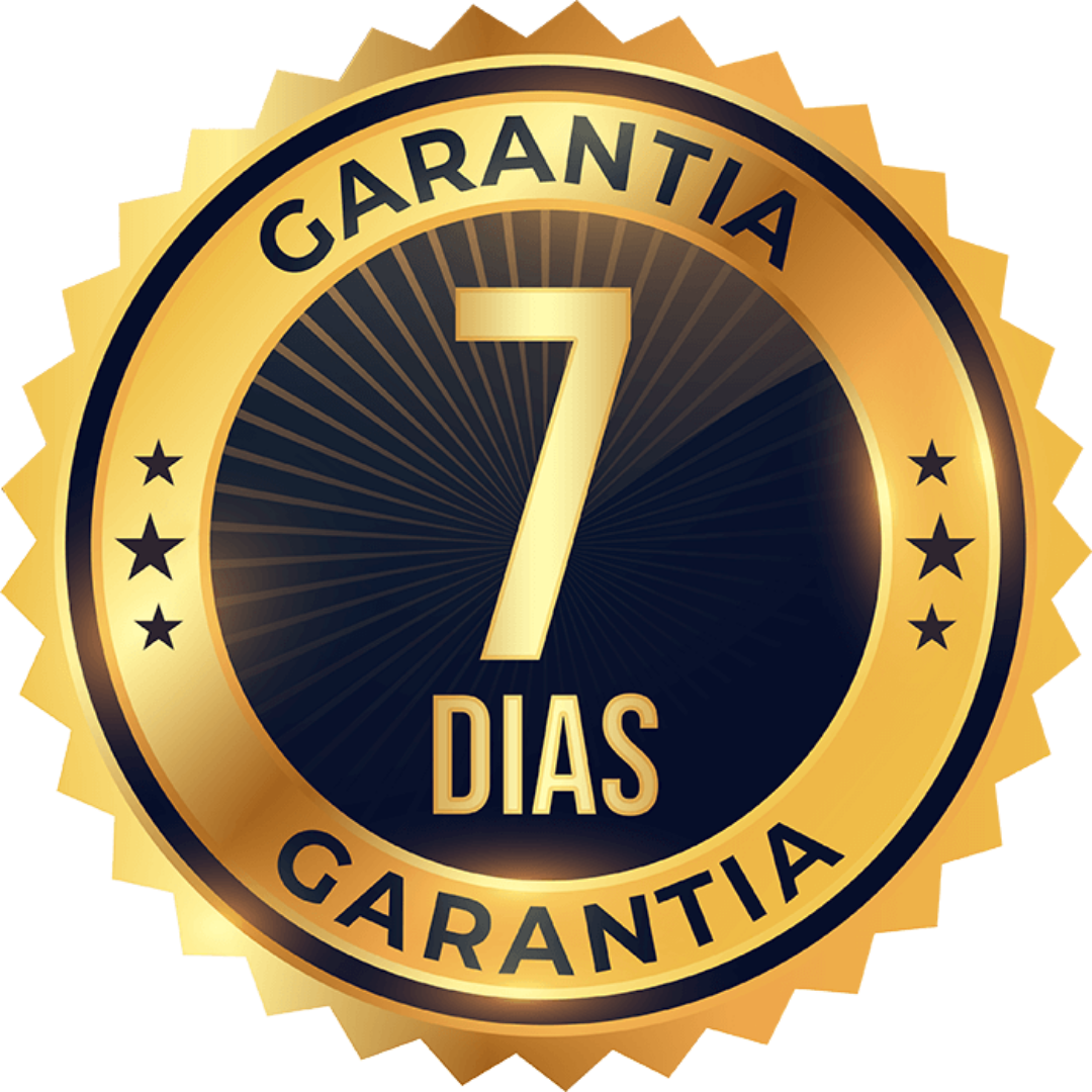 Selo de garantia de 7 dias
